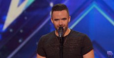 Brian Justin Crum Singer Gets Standing Ovation with Powerful Cover America's Got Talent 2016