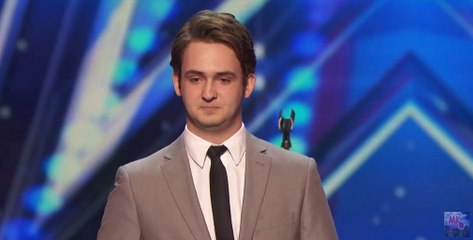 Daniel Joyner Teen Singer Puts Cool Spin on Try a Little Tenderness America's Got Talent 2016