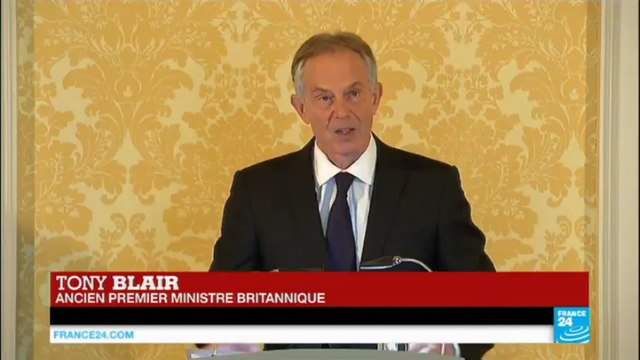 Guerre en Irak : l'ancien premier ministre Tony Blair s'exprime sur la rapport Chilcot
