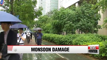 Korea busy cleaning up after heavy rains early this week