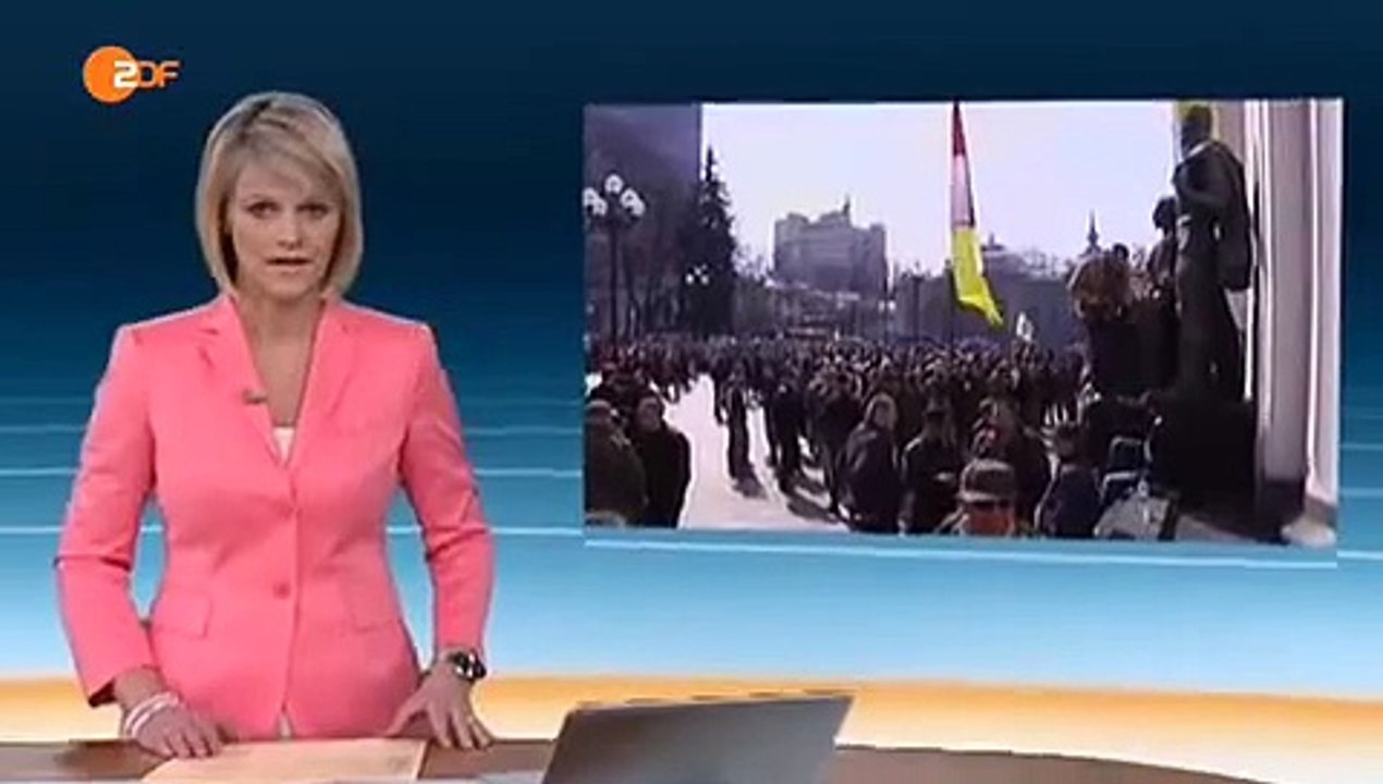 28.3.2014 heute-journal ukraine