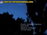 Strange lights are recorded on Sky Lahore Pakistan Part 2