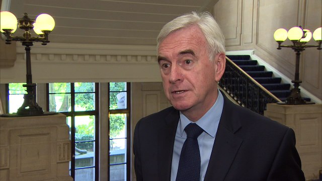 John McDonnell insists Labour MPs must serve the UK