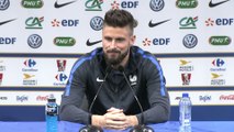 Foot - Euro - Bleus : Giroud «Aucun souci avec Benzema»