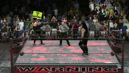 WWE 2K16 eazy b v roman reigns