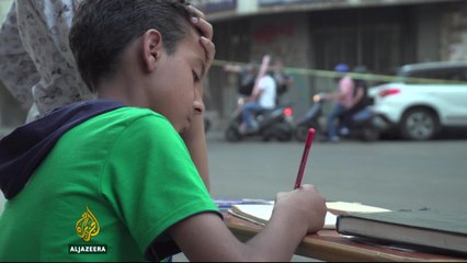 Lebanon: Syrian refugee brothers draw on art for survival