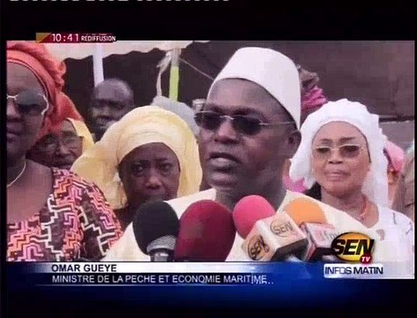 Omar Guéye Ministre de la pêche et économie maritime : « Nous continuerons notre travaille et ignorer les… »
