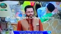 Vulgar phone call caused ban on Aamir Liaquat show