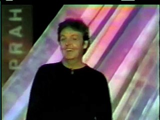 Paul McCartney on Oprah (Nov. 1997) part 1