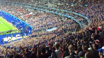 Fabuleux supporters islandais au Stade de France - ahu ahu