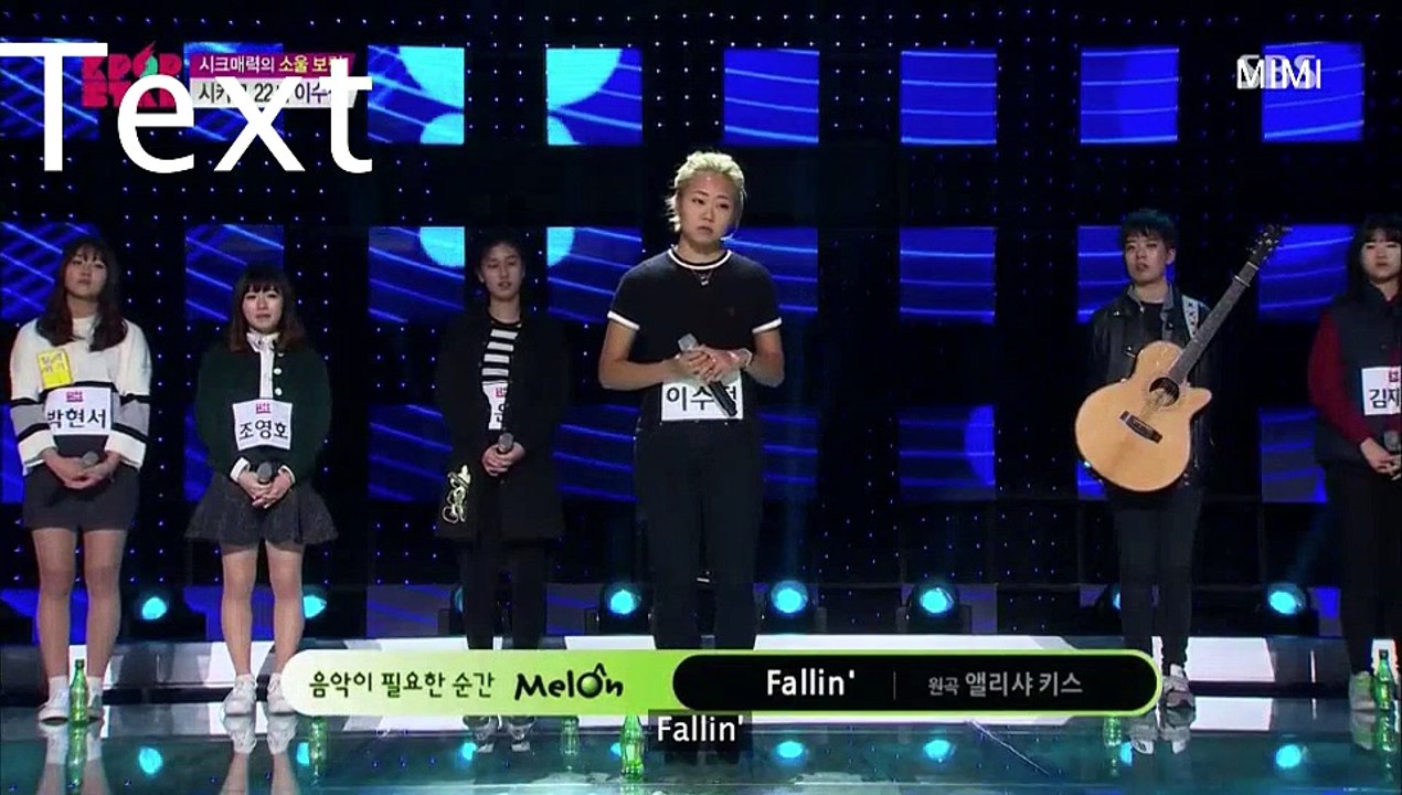 Vietsub Kpop star season 5 Fallin' - Lee Soo Jung