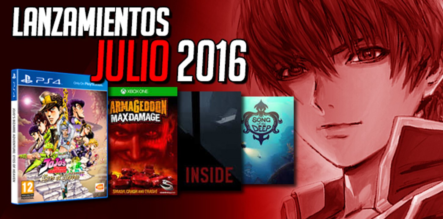 Lanzamientos de Videojuegos en Julio 2016