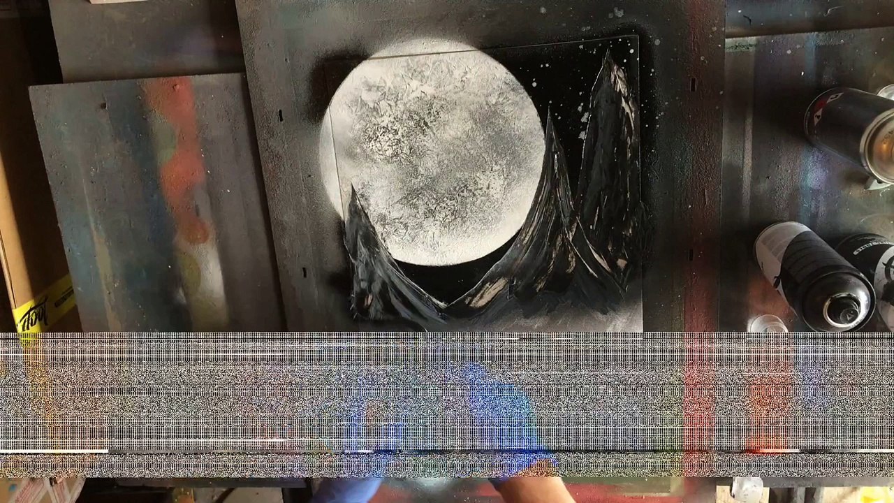 Paysage noir et blanc