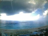 Waterspout Emerges Near Cancun Shoreline