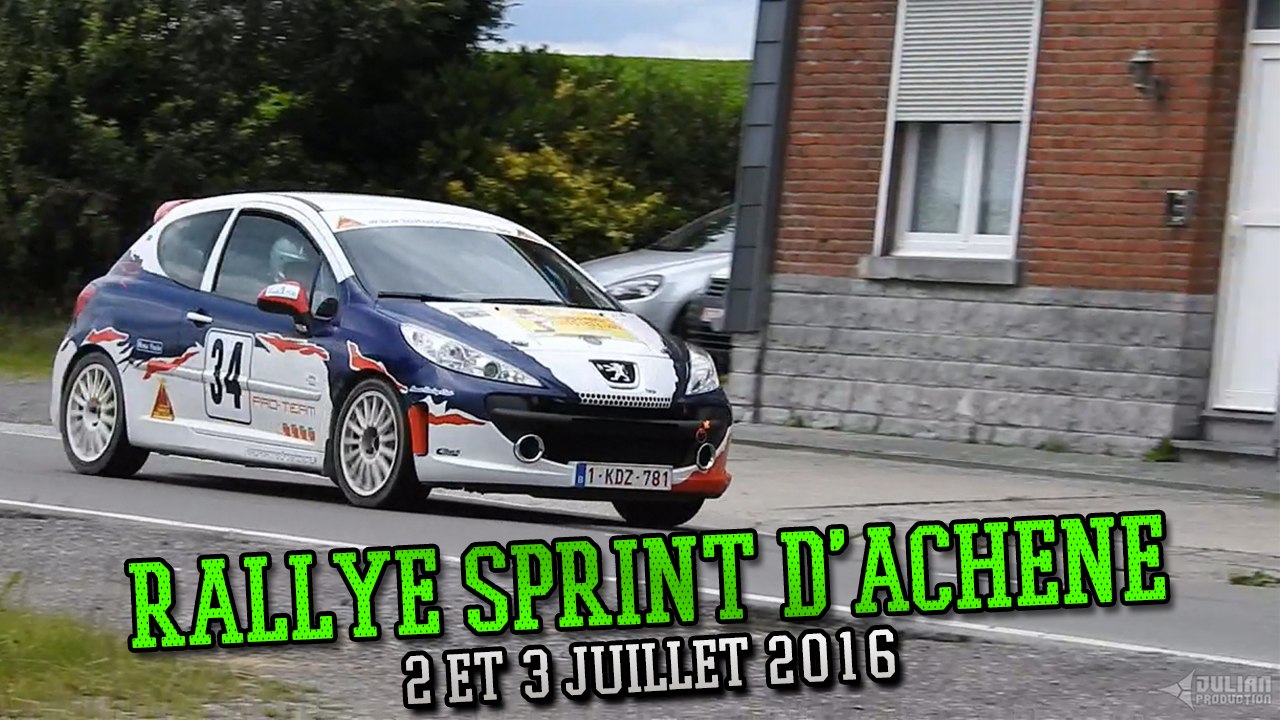 Rallye Sprint d'Achêne 2016 (Zoning d'Achêne) 2 et 3 juillet 2016 [HD]