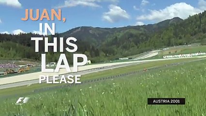 AUSTRIA 2001, JUAN PABLO MONTOYA AND THE DEER