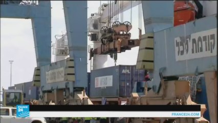 وصول سفينة المساعدات التركية إلى مرفأ أشدود في إسرائيل