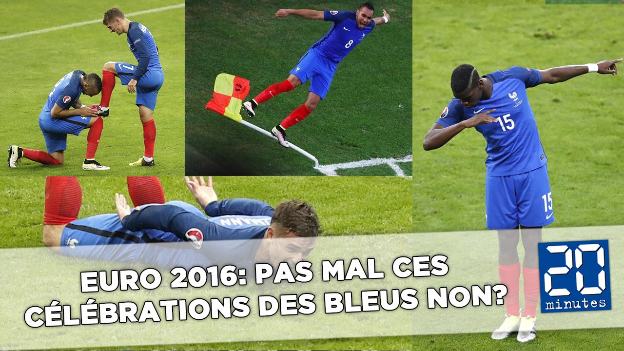 Euro 2016: Elles sont pas mal ces célébrations des Bleus non?