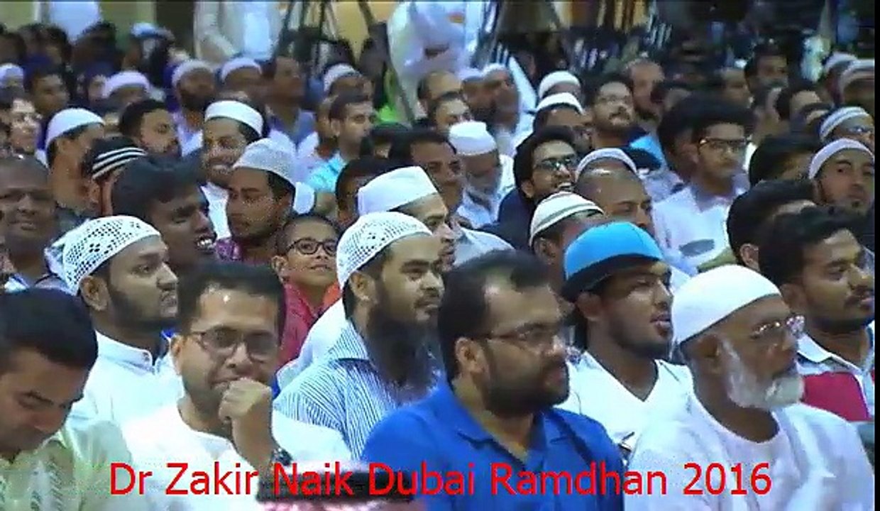 Dr Zakir Naik Ramadan Question & Answer In Dubai  June 17 2016
