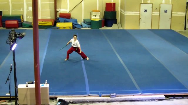 10 year Old Extreme Bo Staff Martial Arts form Prodigy Noah