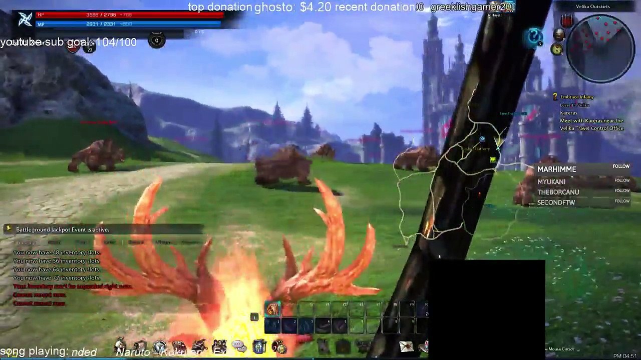 lvl ninja on Mount Tyrannas server :) (167)