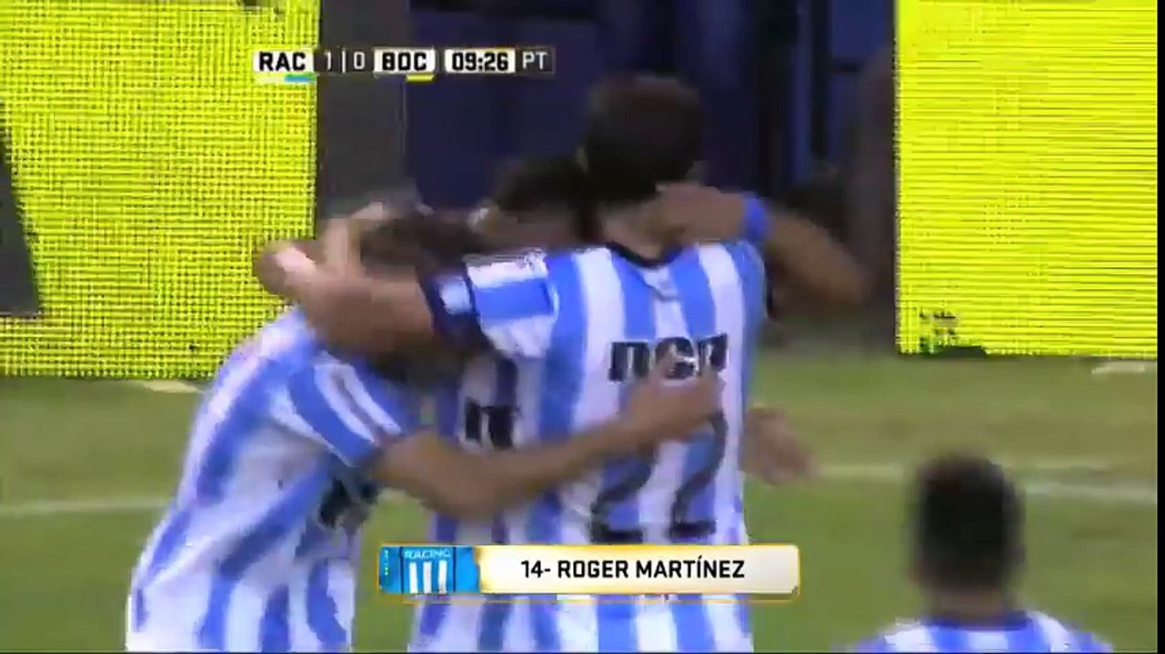But de Roger Martinez / Racing - Boca