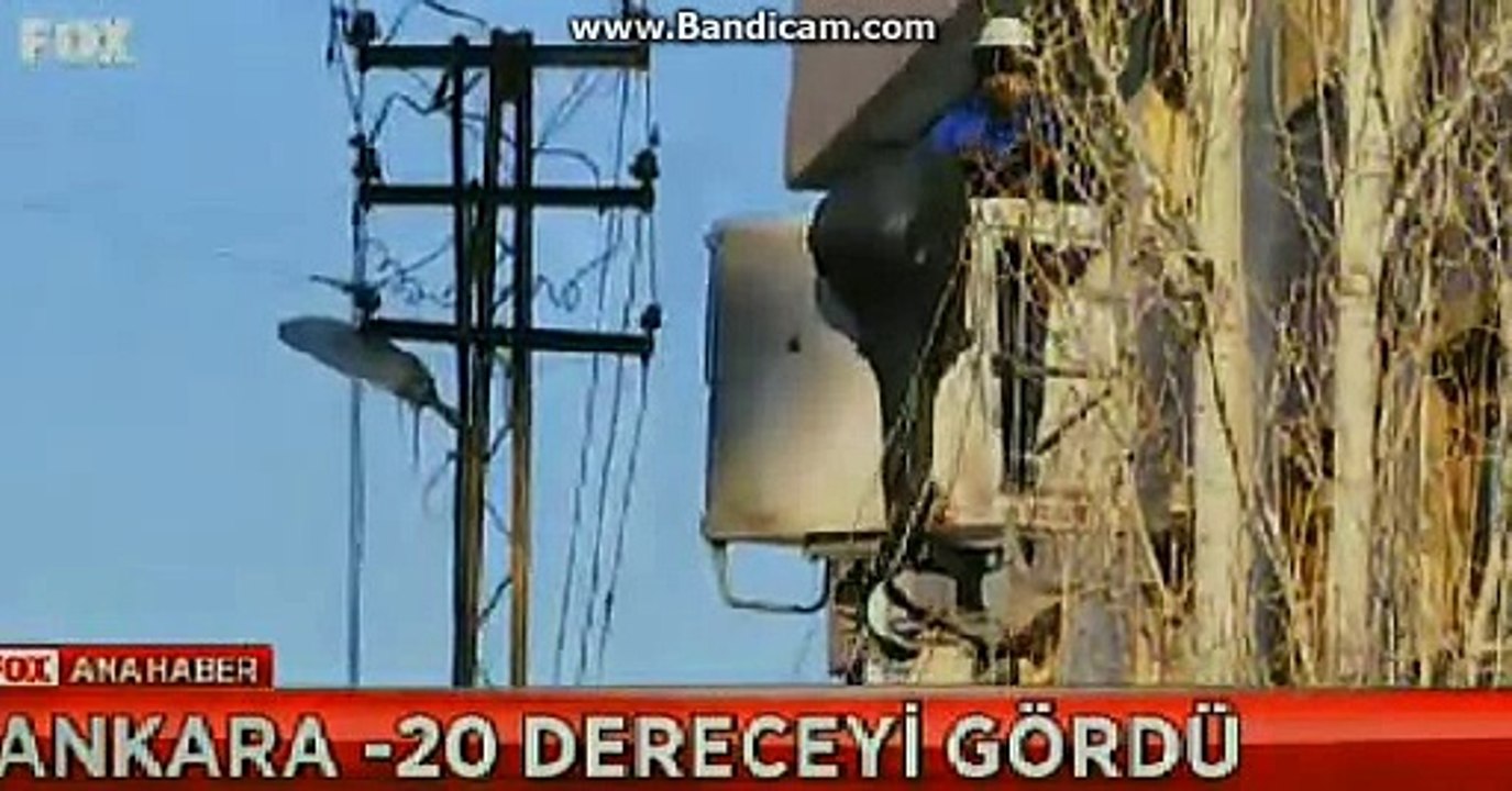 Ankara'da hava durumu -20 DERECE 10-12 Ocak 2015