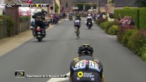 84 KM à parcourir / to go - Étape 3 / Stage 3 (Granville / Angers) - Tour de France 2016