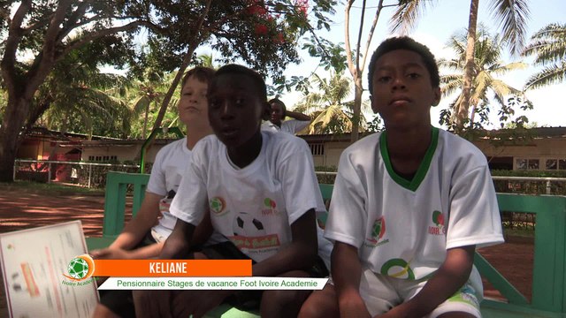 Les Stages de Football d'Ivoire Académie vus par Kéliane, Ivoire Académie (2016)