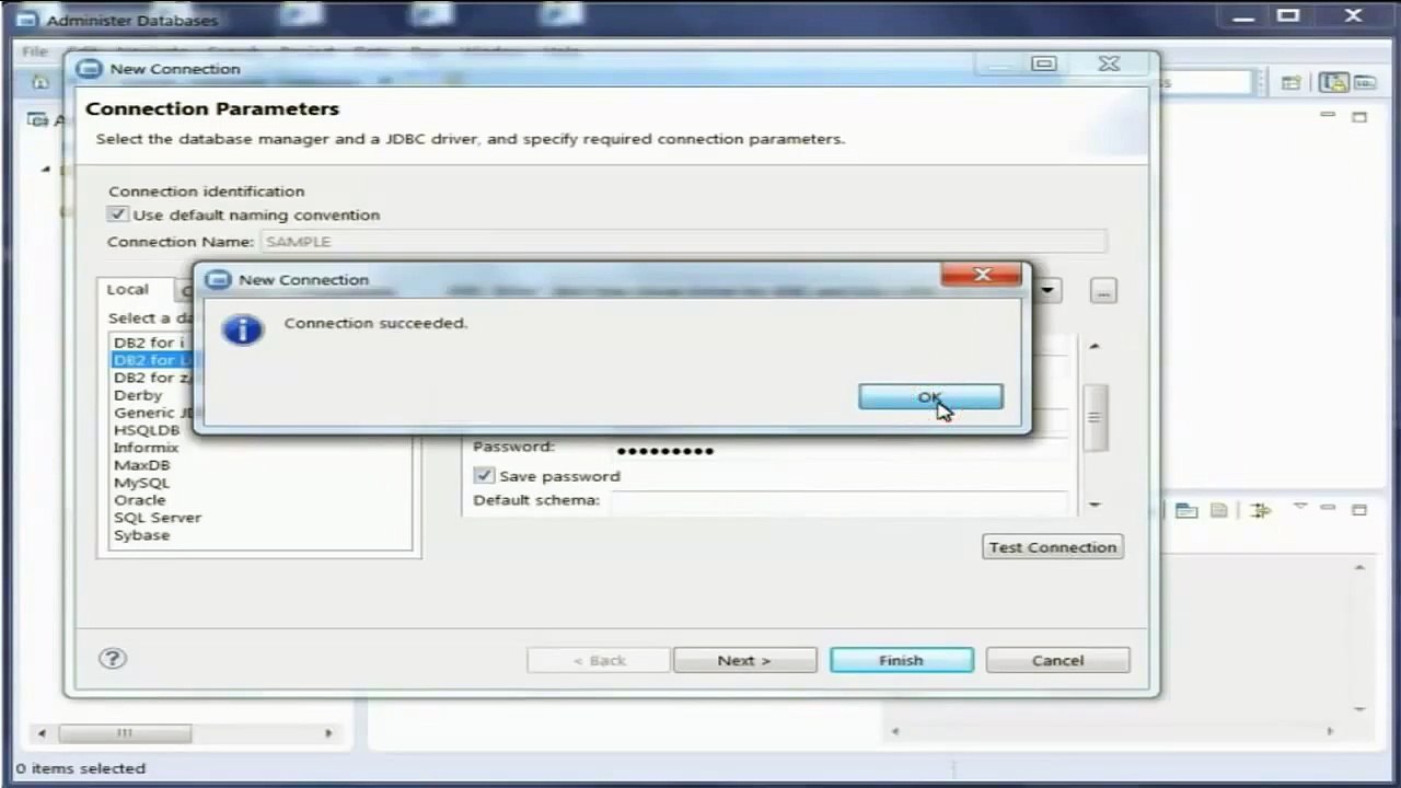 Browsing database objects with Data Studio (3:17)