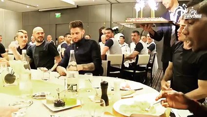 03/07/16 : Benoit Costil fête ses 29 ans avec les Bleus