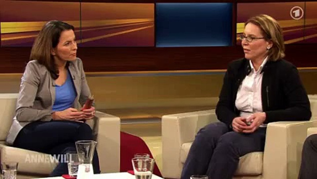 Anne Will 5.3.2014 Ukraine Interview mit russischer Journalistin