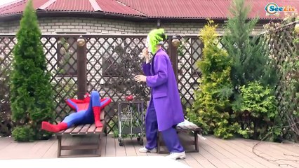 Spiderman & Batman & Frozen Elsa w/ Doctor Zombie. Superheroes in Real Life - Elsa Got Sick