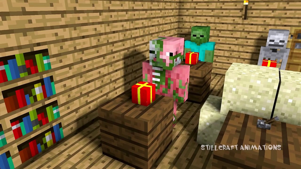 Monster School: Christmas - Minecraft Animation