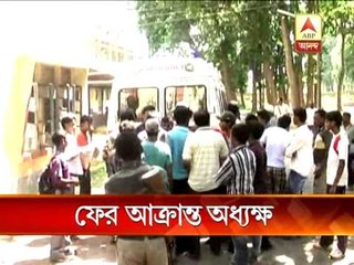 Jhargram College principal assaulted allegedly by TMCP