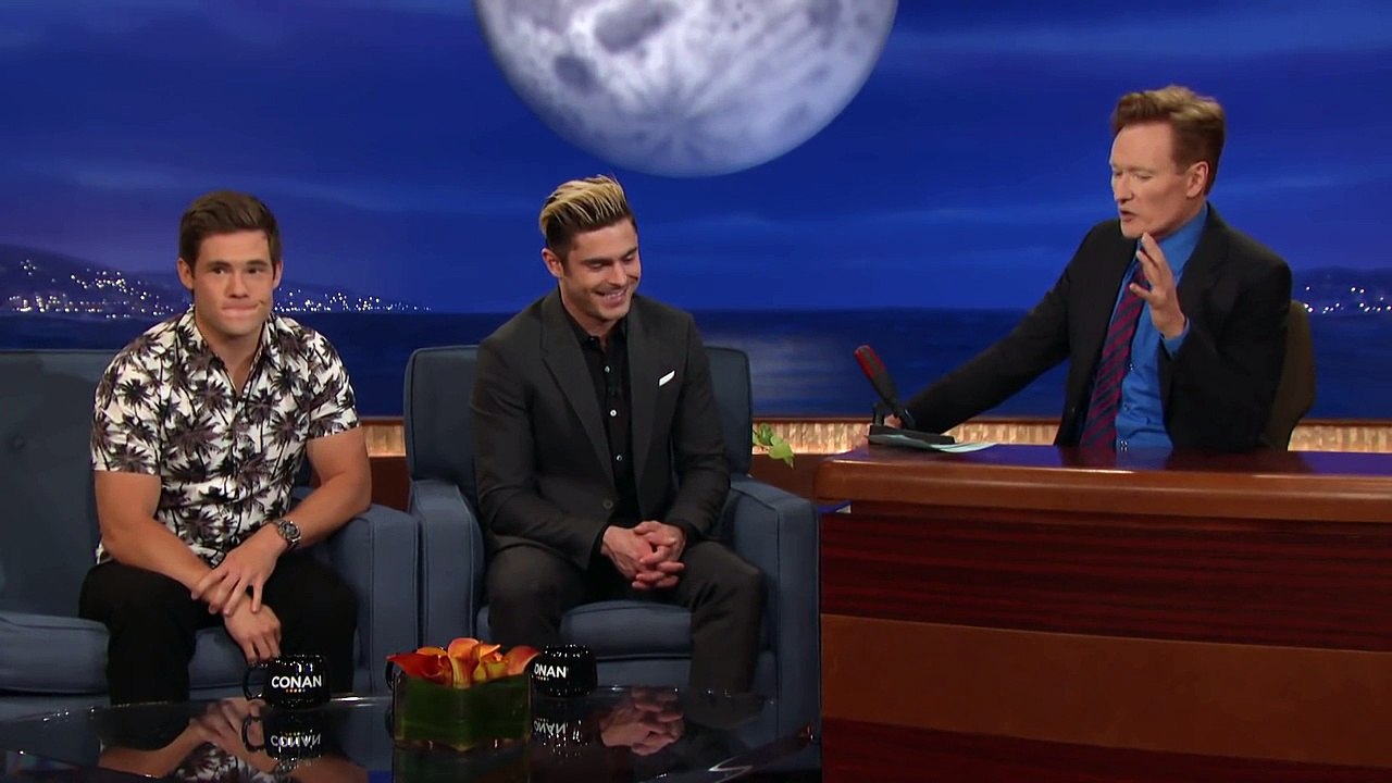Zac Efron & Adam DeVine Are Ugly Criers  - CONAN on TBS