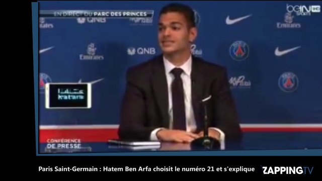 Paris Saint-Germain : Hatem Ben Arfa choisit le numéro 21, il s'explique avec humour