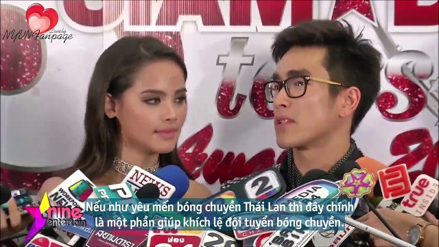 [vietsub] Nadech Yaya giải thích chuyện ồn ào về MV cổ vũ bóng chuyền nữ Thái Lan 010716