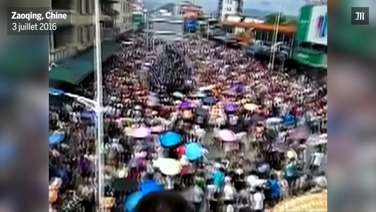 Des violences lors d'une manifestation contre un incinérateur en Chine