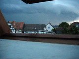 05.07.2012 Gewitter Unwetter in Marburg Südkreis (Hessen) - 22.oo Uhr