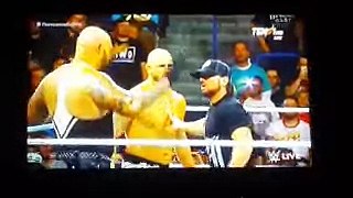 WWE RAW 04/25/2016 Brawl
