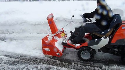 RIDER HUSQVARNA PR 17 AWD  snow