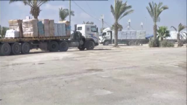 Gazze'ye Ulaşan Yardım Malzemeleri İhtiyaç Sahibi Yaklaşık 10 Bin Aileye Dağıtılacak