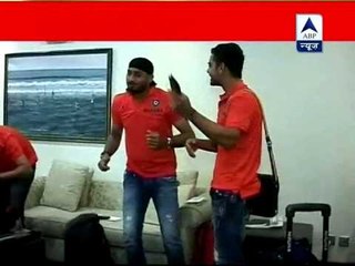 Watch: T20 World Cup: Team India arrives in Sri Lanka