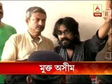 Cartoonist Aseem Trivedi walks out of jail