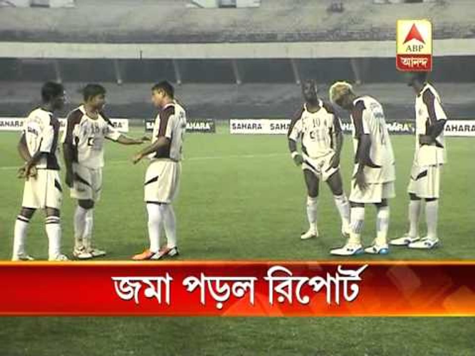 Referees report on EB match