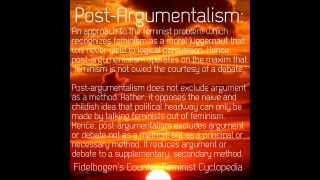 Counter-Feminist Cyclopedia #24