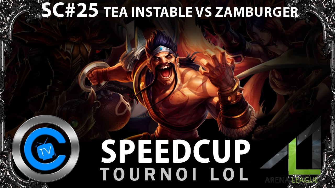 SpeedCup #25 - Zamburger vs TEA Instable