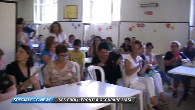SPECIALE TG NEWS - ISES EBOLI: PRONTI A OCCUPARE L'ASL