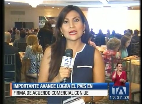 Importante avance logra Ecuador en firma de acuerdo comercial con la Unión Europea
